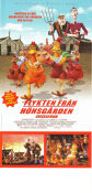 Flykten från hönsgården 2000 poster Mel Gibson Nick Park Fåglar Animerat