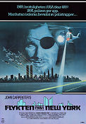 Flykten från New York 1981 poster Kurt Russell Lee Van Cleef Ernest Borgnine Donald Pleasence Isaac Hayes John Carpenter Kultfilmer