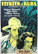 Flykten till Kuba 1936 poster Barbara Stanwyck John Boles Eric Rohman art