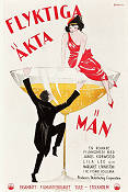 Flyktiga äkta män 1924 poster James Kirkwood Lila Lee