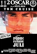 Född den fjärde juli 1989 poster Tom Cruise Willem Dafoe Oliver Stone