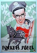 Folkets jubel 1936 poster Harold Lloyd Eric Rohman art