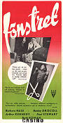 Fönstret 1949 poster Barbara Hale Bobby Driscoll Arthur Kennedy Ted Tetzlaff Film Noir