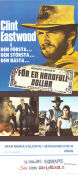 För en handfull dollar 1964 poster Clint Eastwood Marianne Koch Sergio Leone Pengar