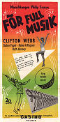 För full musik 1952 poster Clifton Webb Henry Koster