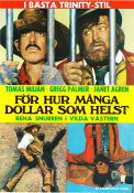 För hur många dollar som helst 1972 poster Tomas Milian Gregg Palmer Janet Ågren Giulio Petroni