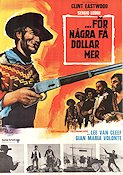 För några få dollar mer 1966 poster Clint Eastwood