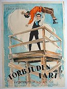 Förbjuden fart 1924 poster Frank Merrill Eric Rohman art