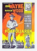 Förföljaren 1956 poster John Wayne Natalie Wood John Ford