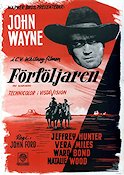 Förföljaren 1956 poster John Wayne Natalie Wood John Ford