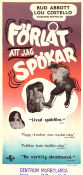 Förlåt att jag spökar 1946 poster Abbott and Costello