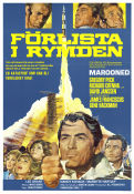 Förlista i rymden 1969 poster Gregory Peck Richard Crenna David Janssen John Sturges Rymdskepp