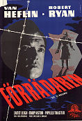 Förrädaren 1949 poster Van Heflin Robert Ryan Janet Leigh Fred Zinnemann Film Noir