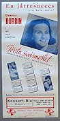 Första svärmeriet 1939 poster Deanna Durbin