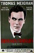 Försvunnen i storstaden 1927 poster Thomas Meighan Greta Nissen