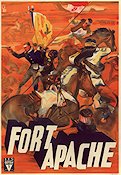 Fort Apache 1948 poster John Wayne John Ford