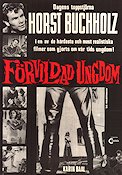 Förvildad ungdom 1956 poster Horst Buchholz Karin Baal Georg Tressler