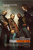 Four Brothers 2005 poster Mark Wahlberg Tyrese Gibson André 3000 John Singleton
