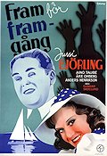 Fram för framgång 1938 poster Jussi Björling Aino Taube Eric Rohman art