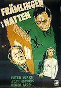 Främlingen i natten 1951 poster Peter Lorre Joan Hopkins