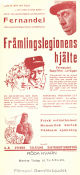 Främlingslegionens hjälte 1936 poster Fernandel Robert Le Vigan Daniel Mendaille Christian-Jaque