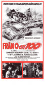 Från 0 till 100 1978 poster Darren McGavin Sylvia Miles Joan Collins Don Weis Bilar och racing