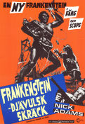 Frankenstein djävulsk skräck 1965 poster Nick Adams Ishiro Honda