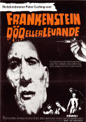 Frankenstein död eller levande 1969 poster Peter Cushing Terence Fisher