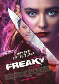 Freaky 2020 poster Vince Vaughn Kathryn Newton Celeste O´Connor Christopher Landon