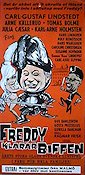 Freddy klarar biffen 1968 poster Carl-Gustaf Lindstedt Arne Källerud