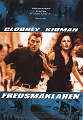Fredsmäklaren 1997 poster George Clooney Nicole Kidman Marcel Iures Mimi Leder