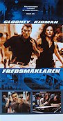 Fredsmäklaren 1997 poster George Clooney Nicole Kidman