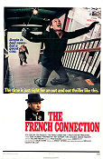 The French Connection 1971 poster Gene Hackman Fernando Rey Roy Scheider William Friedkin Broar Poliser