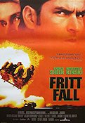 Fritt fall 1994 poster Charlie Sheen Nastassja Kinski