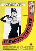 Frukost på Tiffanys 1961 poster Audrey Hepburn Blake Edwards