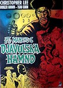 Fu Manchus djävulska hämnd 1967 poster Christopher Lee