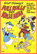 Full rulle med Kalle Anka 1981 poster Kalle Anka Donald Duck Animerat