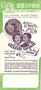 Gäckande skuggan tar hem spelet 1945 poster William Powell Myrna Loy Richard Thorpe