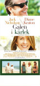 Galen i kärlek 2003 poster Jack Nicholson Diane Keaton Keanu Reeves Nancy Meyers Glasögon