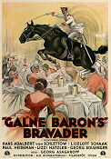 Galne barons bravader 1932 poster Hans Adalbert Schlettow Liselotte Schaak Georg Asagaroff