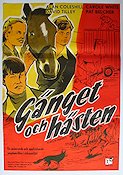 Gänget och hästen 1958 poster Hästar