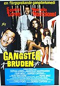 Gangsterbruden 1976 poster Sophia Loren Marcello Mastroianni Maffia