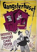 Gangsterhuset 1953 poster Broderick Crawford Claire Trevor