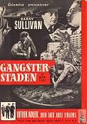 Gangsterstaden 1954 poster Barry Sullivan Luther Adler John Baer Fred F Sears Affischkonstnär: V Lipniunas Film Noir