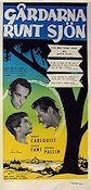 Gårdarna runt sjön 1957 poster Margit Carlqvist George Fant Ingemar Pallin Arthur Spjuth