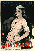 Gatans ängel 1928 poster Janet Gaynor Charles Farrell