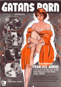 Gatans barn 1959 poster Francoise Arnoul Massimo Girotti Jean-Paul Vignon Hervé Bromberger Damer