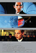 Gattaca 1997 poster Ethan Hawke Uma Thurman Jude Law Andrew Niccol
