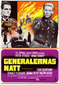Generalernas natt 1967 poster Peter O´Toole Omar Sharif Tom Courtenay Anatole Litvak Hitta mer: Nazi Krig