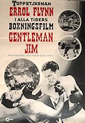 Gentleman Jim 1943 poster Errol Flynn Alexis Smith Boxning